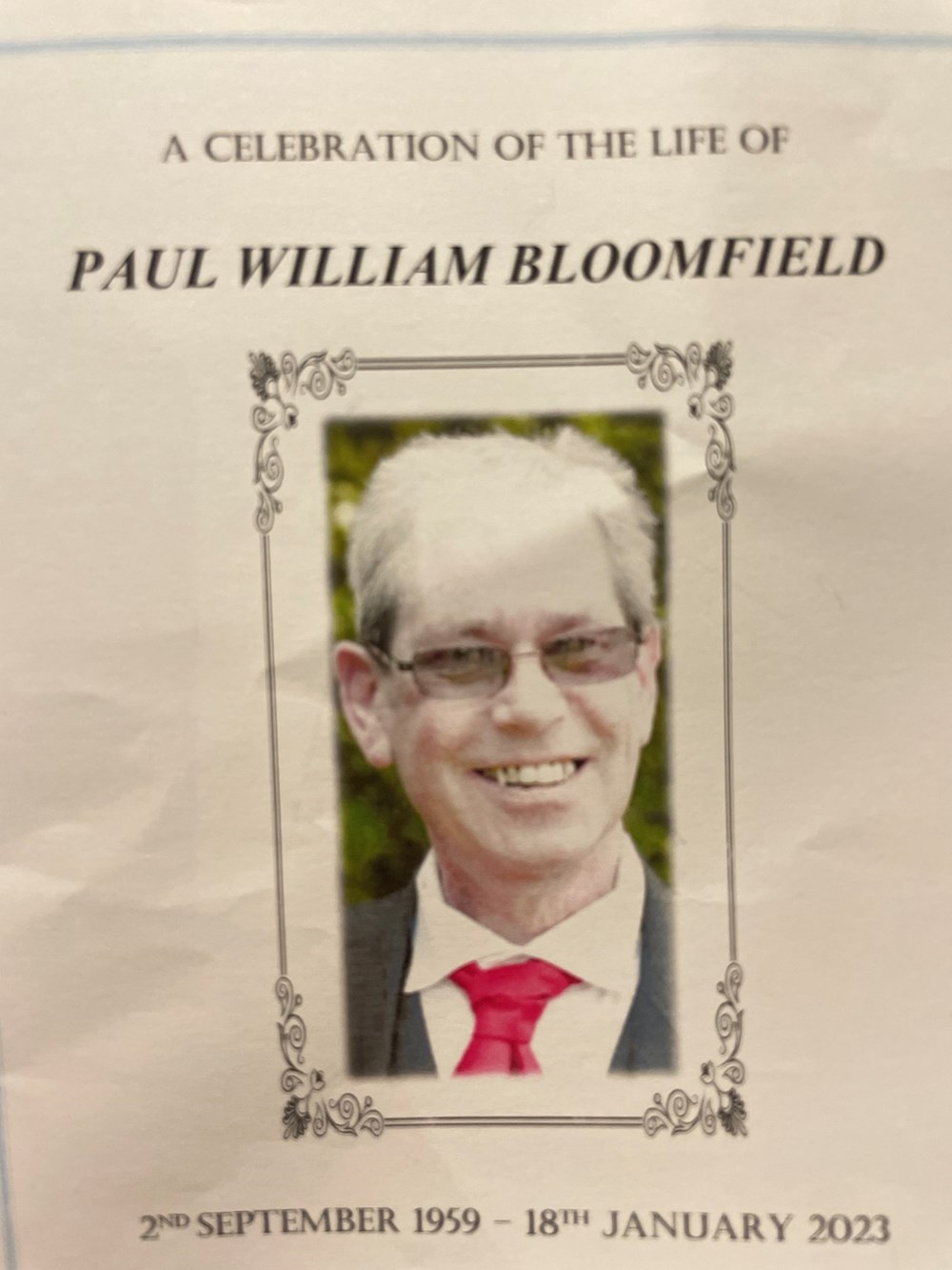 Paul Bloomfield 