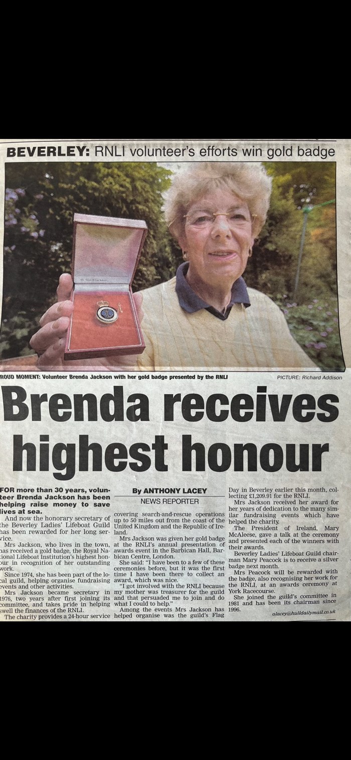 My lovely Mum, Brenda Jackson 