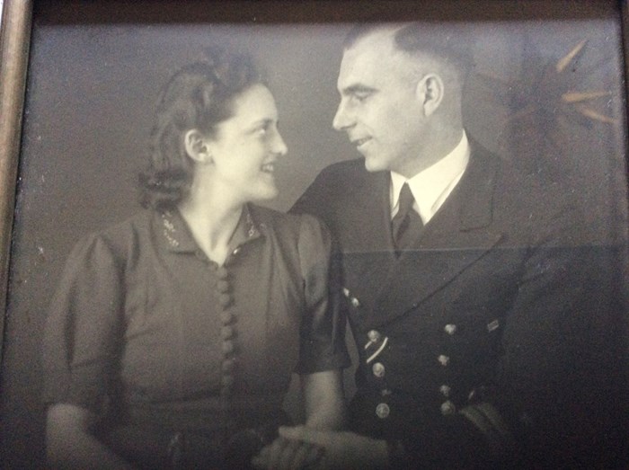 Kapitänleutnant Helmuth Vogler, 21.7.1944, + Marlene Vogler, 24.9.2019