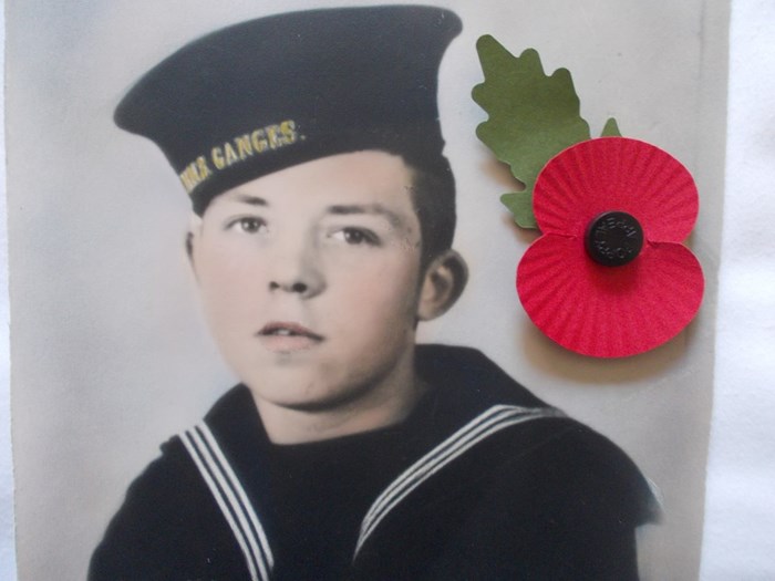 Lawrence Harrington Royal Navy Boy Seaman 1st Class