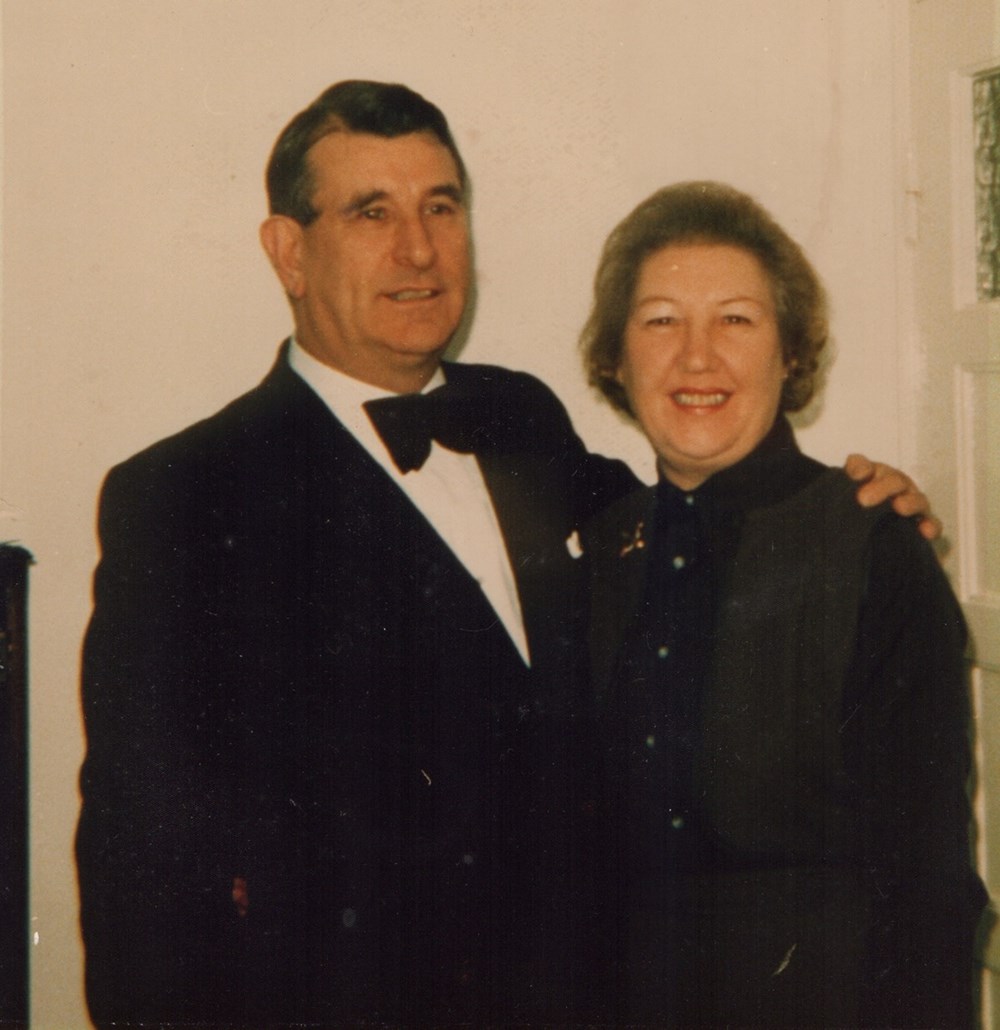 David (ex Coxwain of Campbeltown lifeboat) & Emily Farmer